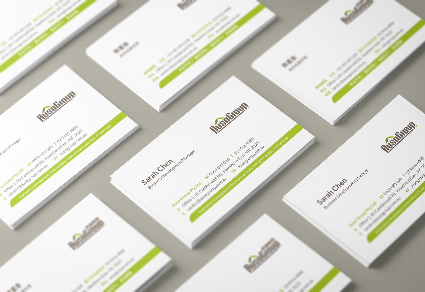 agriculture trading company branding by Z Creative Studio Branding & Graphic Design Melbourne