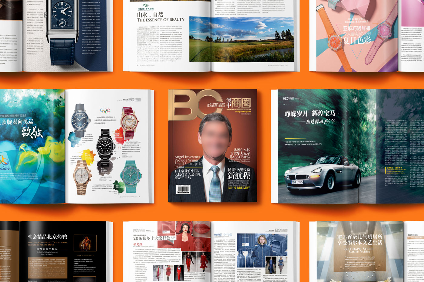 bc branding & magazine design by Z Creative Studio Branding & Graphic Design Melbourne